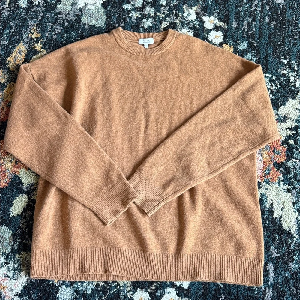 REISS Merino Wool Crewneck Sweater